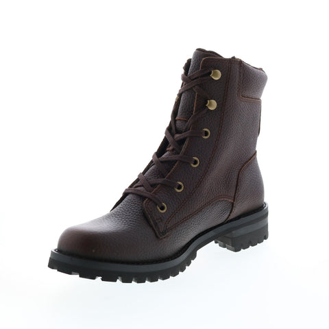 Harley-Davidson Nolana 6" D84767 Womens Brown Leather Motorcycle Boots