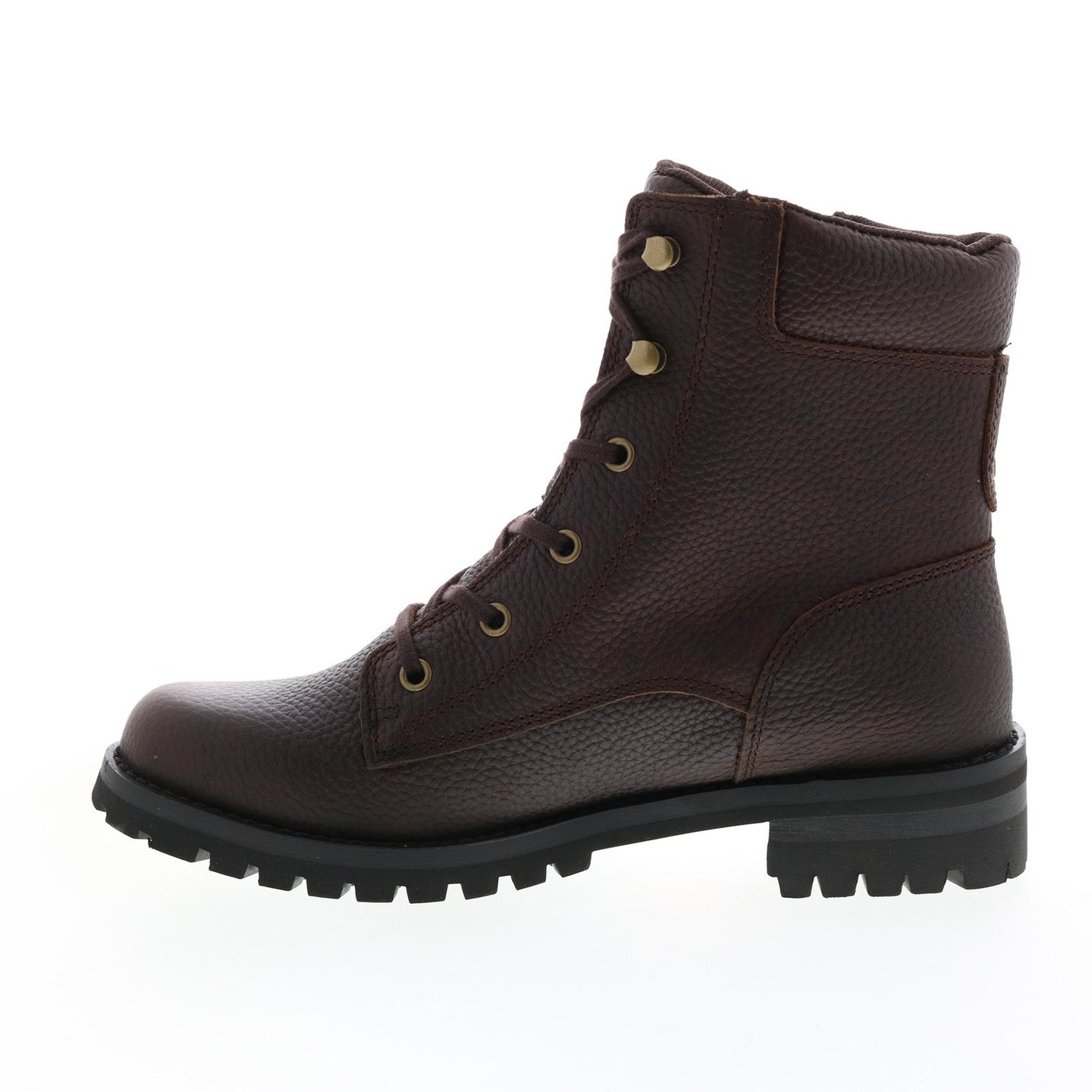 Clogs Wear Ever – Mocassins Femme Avec Boucle Latérale Et Effet Ruché – Taille 8M – Marron