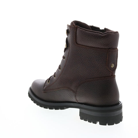Harley-Davidson Nolana 6" D84767 Womens Brown Leather Motorcycle Boots