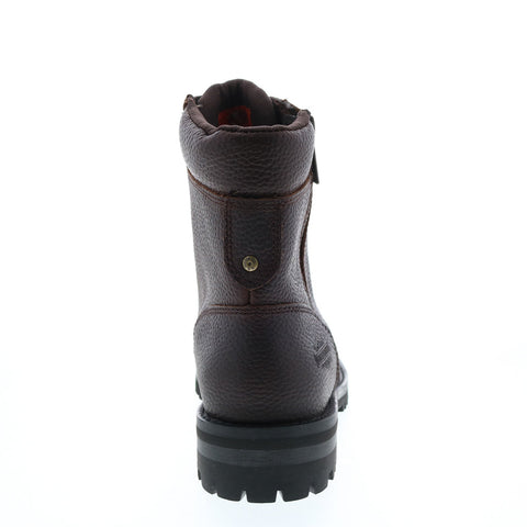 Harley-Davidson Nolana 6" D84767 Womens Brown Leather Motorcycle Boots