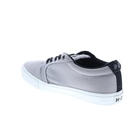Harley-Davidson Ellis D93448 Mens Gray Canvas Lifestyle Sneakers Shoes