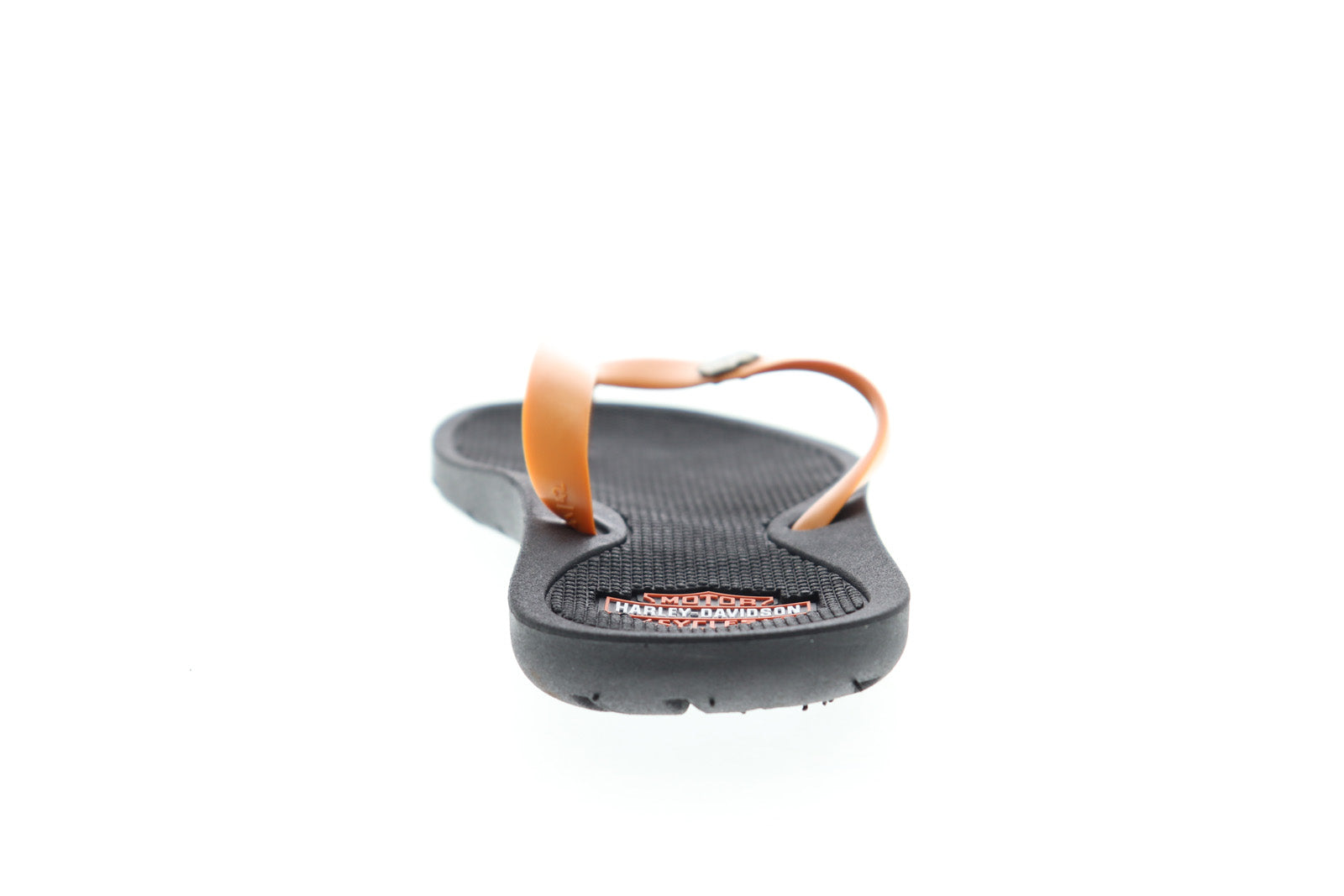 Harley-Davidson Mills D93560 Mens Orange Flip-Flops Sandals  display picture 2