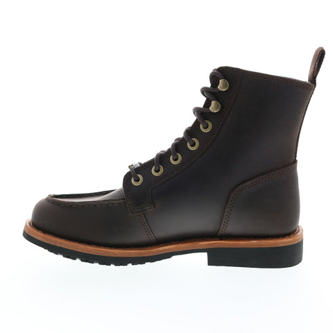 Harley-Davidson Owens D93614 Mens Brown Leather Motorcycle Boots