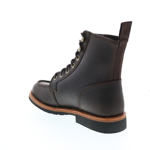 Harley-Davidson Owens D93614 Mens Brown Leather Motorcycle Boots