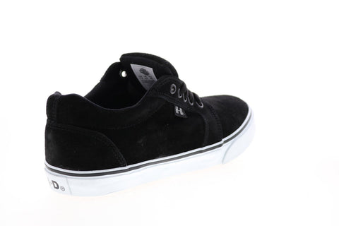 Harley-Davidson Tompkins D93626 Mens Black Suede Lifestyle Sneakers Shoes