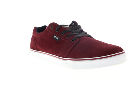 Harley-Davidson Tompkins D93627 Mens Burgundy Lifestyle Sneakers Shoes