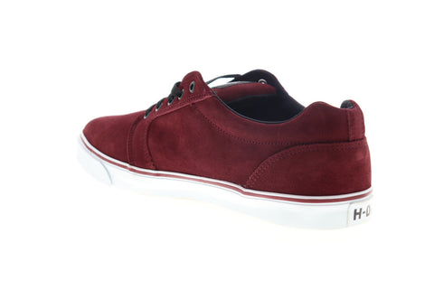 Harley-Davidson Tompkins D93627 Mens Burgundy Lifestyle Sneakers Shoes