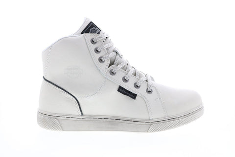 Harley-Davidson Bateman D93630 Mens White Lifestyle Sneakers Shoes