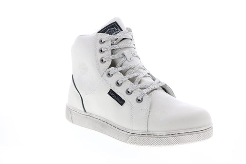 Harley-Davidson Bateman D93630 Mens White Lifestyle Sneakers Shoes