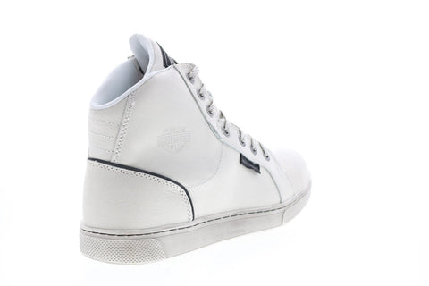 Harley-Davidson Bateman D93630 Mens White Lifestyle Sneakers Shoes