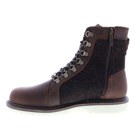 Harley-Davidson Bryant D93632 Mens Brown Leather Zipper Motorcycle Boots