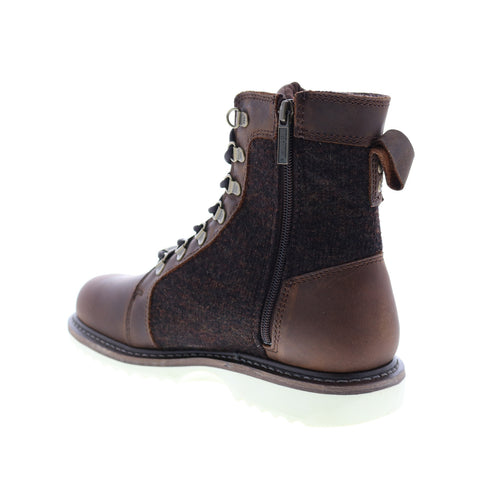 Harley-Davidson Bryant D93632 Mens Brown Leather Zipper Motorcycle Boots