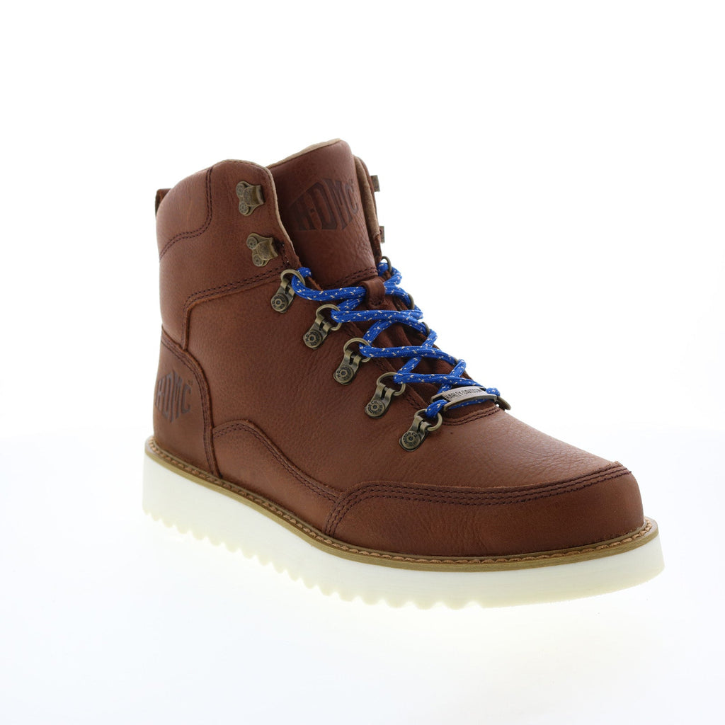 Harley-Davidson Salter D93649 Mens Brown Leather Motorcycle