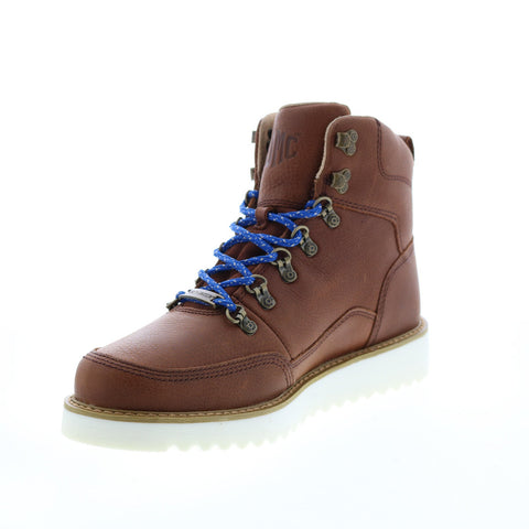 Harley-Davidson Salter D93649 Mens Brown Leather Motorcycle Boots