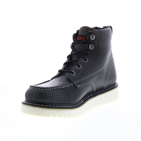 Harley-Davidson Palmerton D93689 Mens Gray Leather Motorcycle Boots