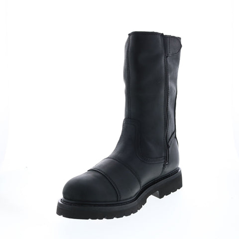 Harley-Davidson Brosner 10" D93701 Mens Black Leather Motorcycle Boots