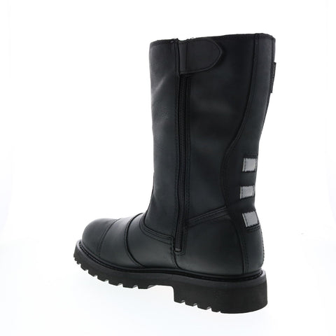 Harley-Davidson Brosner 10" D93701 Mens Black Leather Motorcycle Boots