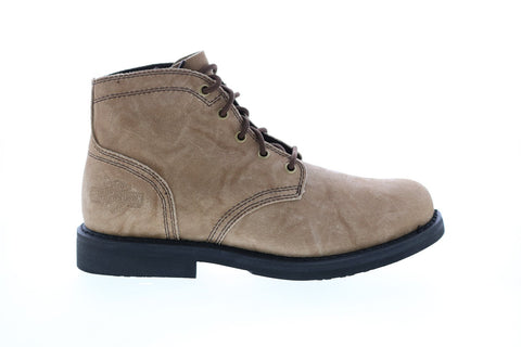 Harley-Davidson Danford D93703 Mens Brown Leather Motorcycle Boots