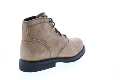 Harley-Davidson Danford D93703 Mens Brown Leather Motorcycle Boots