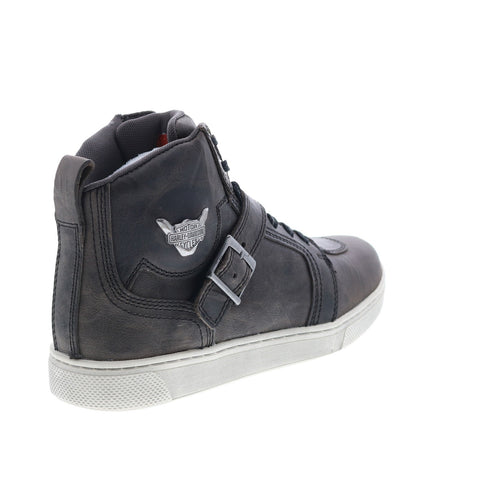 Harley-Davidson Bateman 4" D93727 Mens Gray Lifestyle Sneakers Shoes