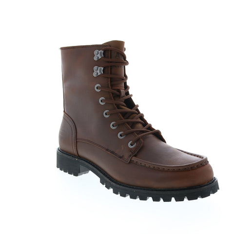 Harley-Davidson Brentmoore 7" Lace D93760 Mens Brown Leather Motorcycle Boots