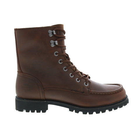 Harley-Davidson Brentmoore 7" Lace D93760 Mens Brown Leather Motorcycle Boots