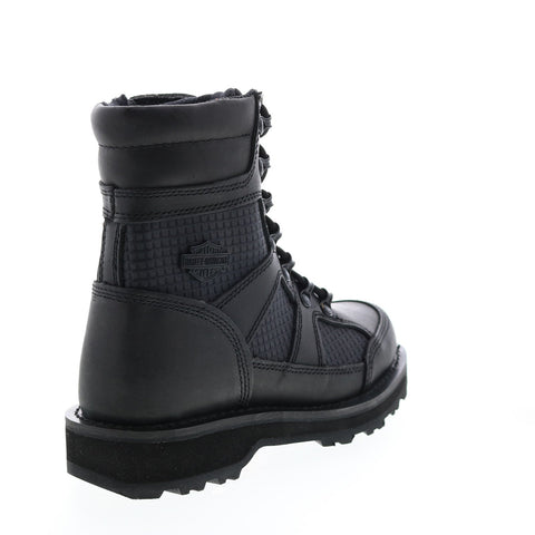 Harley-Davidson Lensfield 7" Lace D93771 Mens Black Motorcycle Boots