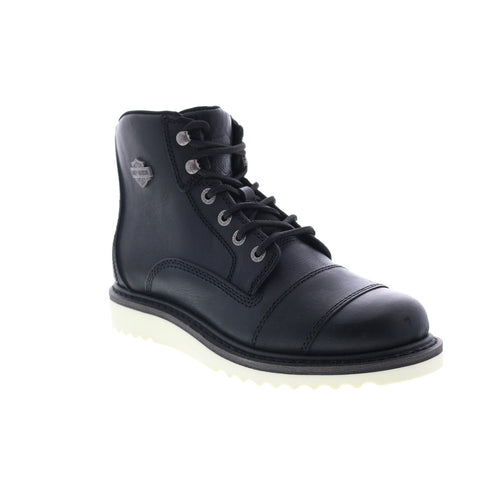 Harley-Davidson Hagerman 5" Seam D93777 Mens Black Leather Motorcycle Boots