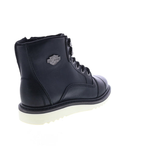 Harley-Davidson Hagerman 5" Seam D93777 Mens Black Leather Motorcycle Boots