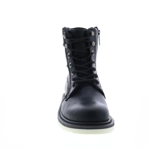 Harley-Davidson Hagerman 7" Seam D93779 Mens Black Leather Motorcycle Boots