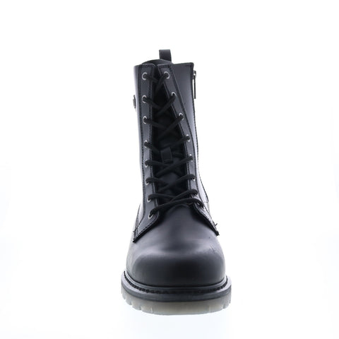 Harley-Davidson Asherton 8" Lace D93783 Mens Black Leather Motorcycle Boots