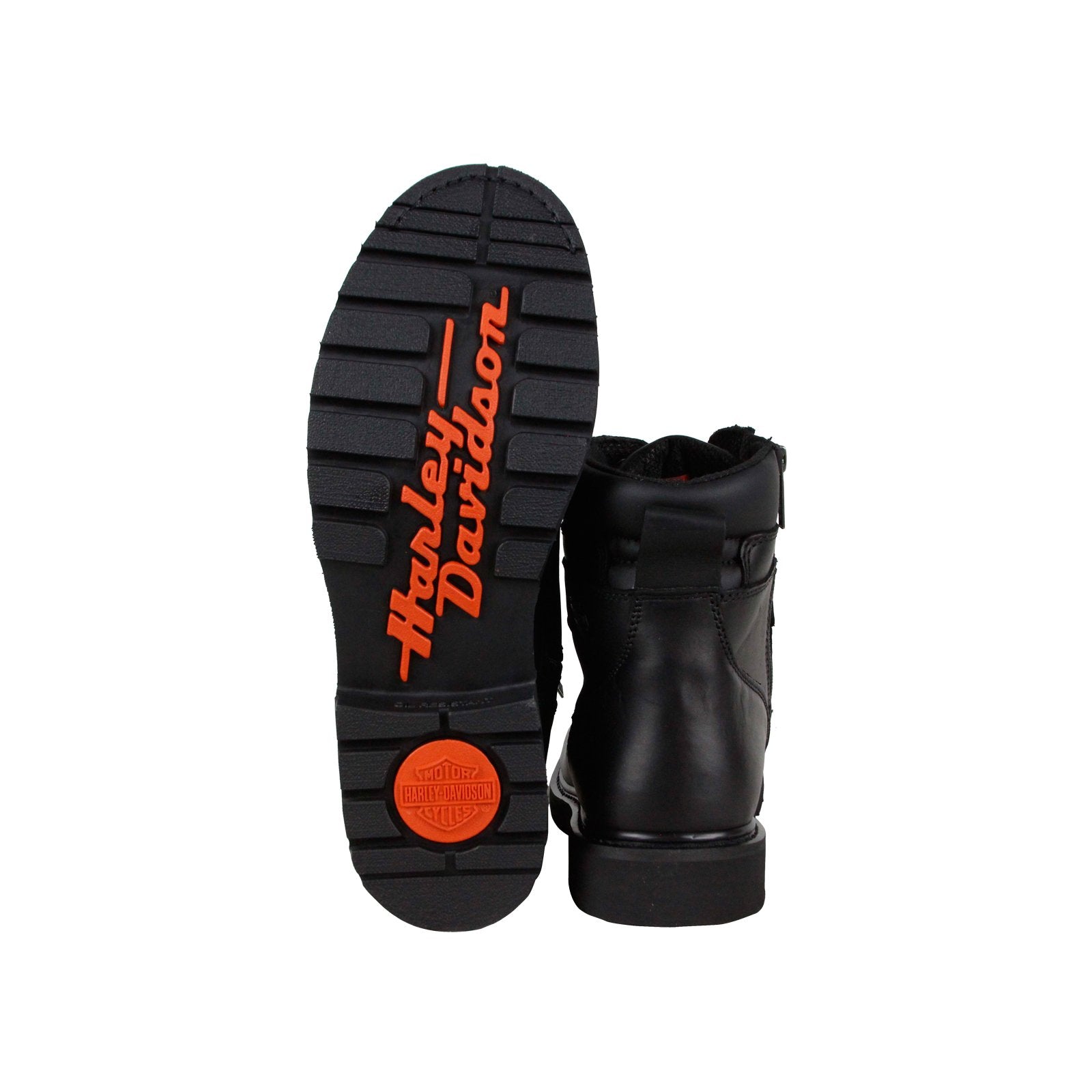 HARLEY DAVIDSON D94194‎ Men\'s 8.5 USA Austwell Black Leather Motorcycle Boots Amazon.com: Harley-Davidson Men main image 3