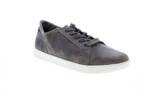 Harley-Davidson Yorkton D96206 Mens Gray Leather Lifestyle Sneakers Shoes
