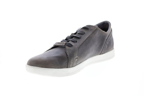 Harley-Davidson Yorkton D96206 Mens Gray Leather Lifestyle Sneakers Shoes