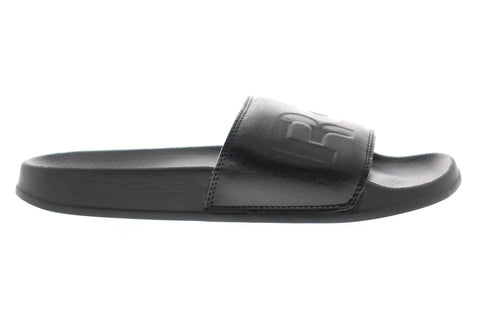 Reebok Classic Slide DV3698 Mens Black Slip On Slides Sandals Shoes