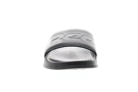 Reebok Classic Slide DV3698 Mens Black Slip On Slides Sandals Shoes