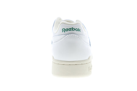 Reebok Workout LO Plus DV3735 Womens White Leather Lifestyle Sneakers Shoes