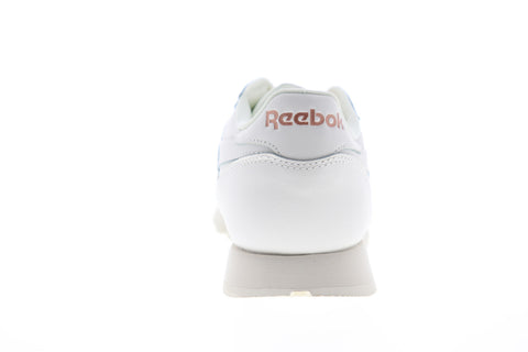Reebok Classic Leather DV3762 Womens White Low Top Lifestyle Sneakers Shoes