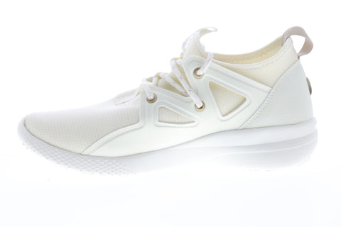Reebok Cardio Motion Womens Beige Tan Low Top Athletic Cross Training Shoes