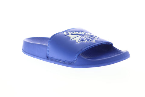 Reebok Classic Slide DV4101 Mens Blue Slip On Slides Sandals Shoes