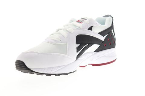 Reebok Pyro DV4216 Mens White Leather Casual Low Top Lifestyle Sneakers Shoes