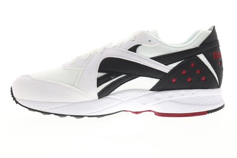 Reebok Pyro DV4216 Mens White Leather Casual Low Top Lifestyle Sneakers Shoes
