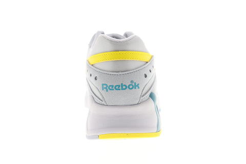Reebok Aztrek DV4275 Mens Gray Suede Low Top Lace Up Lifestyle Sneakers Shoes