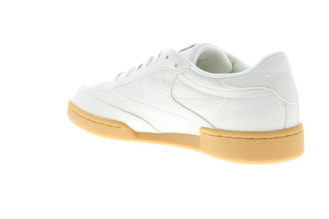 Reebok Club C 85 MU DV4290 Mens White Leather Low Top Lifestyle Sneakers Shoes