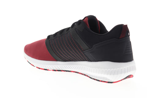 Reebok Hydrorush II DV4374 Mens Red Canvas Lace Up Athletic Running Shoes
