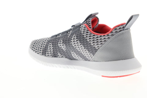Reebok Reago Pulse DV4446 Womens Gray Mesh Low Top Athletic Running Shoes