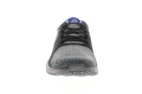 Reebok Flexagon Force DV4475 Mens Gray Canvas Lace Up Athletic Running Shoes