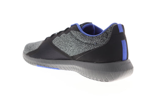 Reebok Flexagon Force DV4475 Mens Gray Canvas Lace Up Athletic Running Shoes