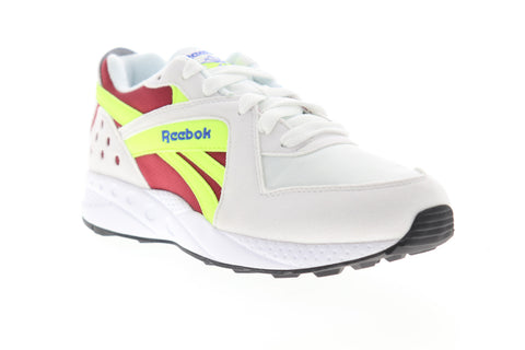 Reebok Pyro DV4849 Mens White Low Top Lace Up Lifestyle Sneakers Shoes