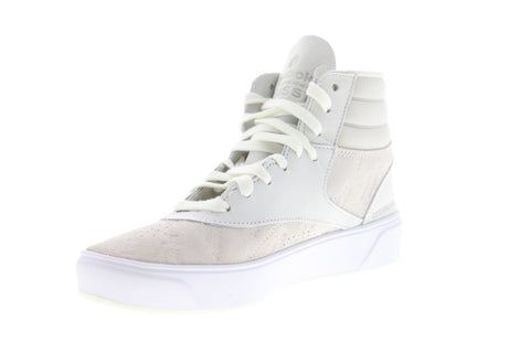 Reebok Moussy Freestyle Nova DV5190 Womens White Suede Lifestyle Sneakers Shoes